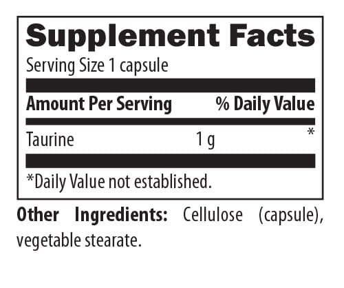 ingredient in red bull taurine